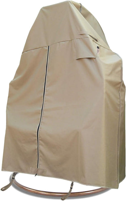 Patio Deck Box Cover, 63x30 Inch Fire Pit Covers with Straps and Handles, Waterproof Heavy Duty Outdoor Furniture Winter Cover for Keter, Suncast, Lifetime Container