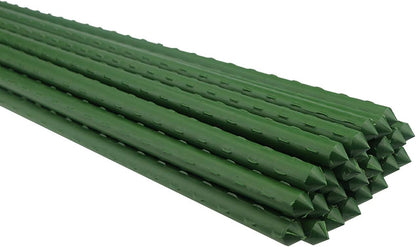 Sunnyglade 25PCS 48” Plant Stakes Garden Tomato Sticks Plant Stakes & Supports for Potted Plants