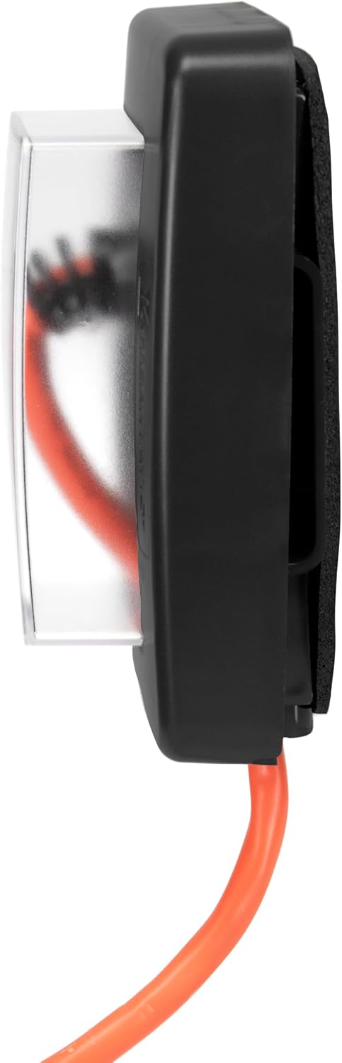 Intermatic WP6000W Low-Profile In-Use Weatherproof Cover, White - Durable Outdoor Outlet Protection | Expandable Design | Easy Installation