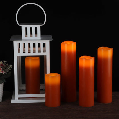 Vinkor Flameless Candles Battery Operated Candles Real Wax Pillar LED Candles with 10-Key Remote and Cycling 24 Hours Timer (Ivory Set of 12 （D: 3" x H: 4"）)