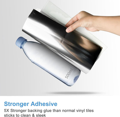 Alwayspon 10 Sheets 12x12inch Beige 3D Vinyl Backsplash Tiles, Self-Adhesive Peel and Stick Wall Tile Stickers Stick on Subway Tiles for Kitchen Bathroom Wall