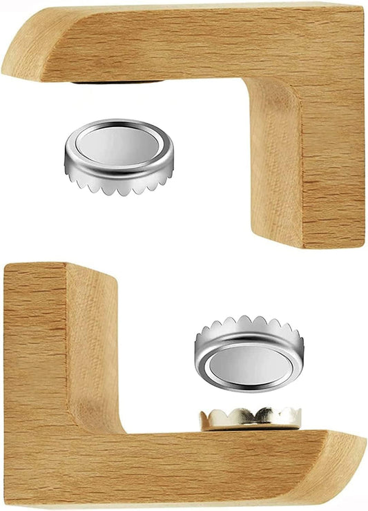 2Pcs Magnetic Soap Savers for Bar Soap, Stainless Steel Soap Holder for Shower Wall and Kitchen/Bathroom, Easy Clean, Self-Draining (Silver)
