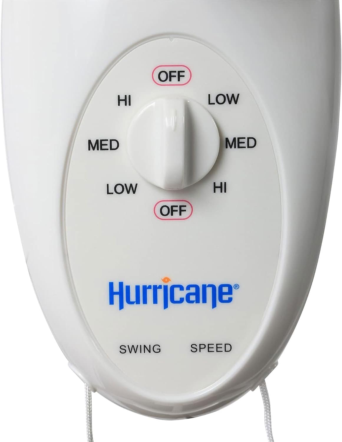 Hurricane Classic 6 Inch Clip Fan, 2 Speed Portable Desk Table Fan with Tilt, White