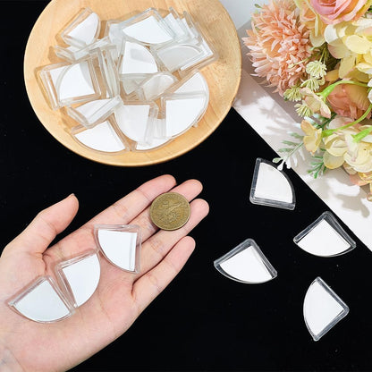 CREATCABIN 40Pcs Table Corner Protectors Edge Guards Corner Cushion Slim Clear securety Edge Bumpers Cushion Transparent Covers Protector Proof for Home Furniture Table Windows Cabinet 11.8 Inch