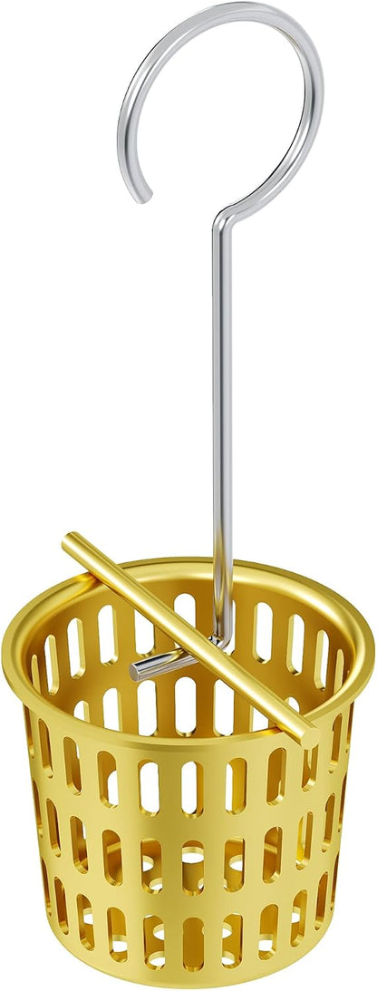 Neodrain Shower Drain Hair Catcher – Stainless Steel Hair & Debris Strainer with Lifting Hook, Hair Trap Filter Basket for Bathroom Drains, Reusable Hair Strainer for Clog-Free Drains