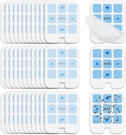 36 Pack Refill Glue Boards Compatible with Safer Home SH502 SH503, Dynatrap DT3005W DT3005W-DS3 DT23005-06, Indoor Plug-in Sticky Traps for Gnat, Fly, Mosquito, Moth..., Pet & Kid Safe, Value Package