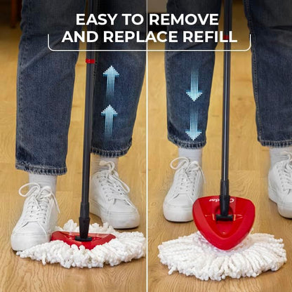 O-Cedar EasyWring Spin Mop Head Refill (Pack of 2)