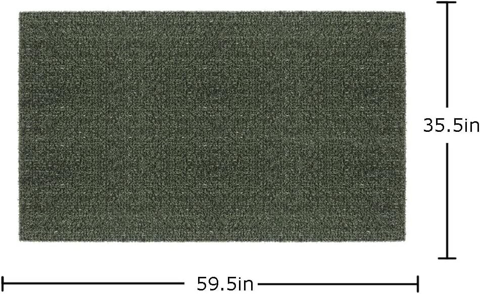 Clean Machine 10376913 Astroturf Dirt Trapper Doormat, 23.5" x 35.5", Flair Earth Taupe