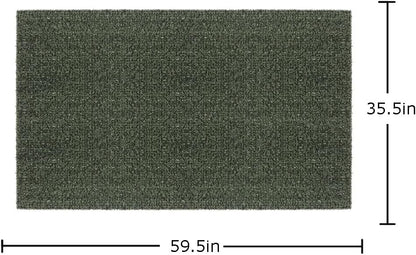 Clean Machine 10376913 Astroturf Dirt Trapper Doormat, 23.5" x 35.5", Flair Earth Taupe