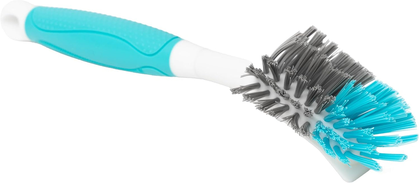 Fuller Brush Premium Dishwash Brush – Heavy-Duty Kitchen Cleaning Brush with Ergonomic Handle & Non-Scratch Bristles – Ideal for Scrubbing Dishes, Pots, Pans, Sink, and Cookware