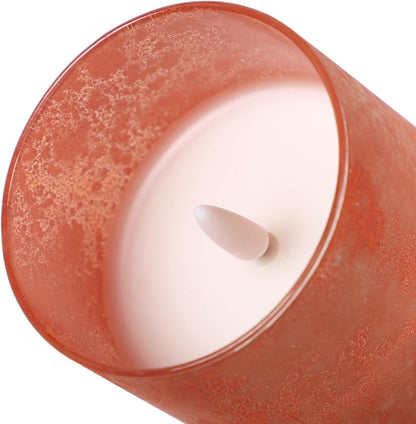 ANGELLOONG Flickering Flameless Candles, Realistic Battery Operated Candles with Remote and Timer, Set of 3 LED Candles for Room Fall Home Wedding Decor Centerpieces Table Party Valentines Decorations