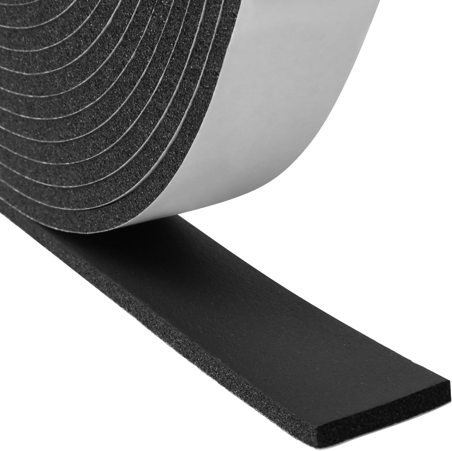 DGSL Foam Insulation Tape, 1/2In x 1/4In x 33Ft Weather Stripping Door Seal Strip for Doors and Windows,Sliding Door,Sound Proof Soundproofing Door Seal,Weatherstrip,Air Conditioning Seal Strip