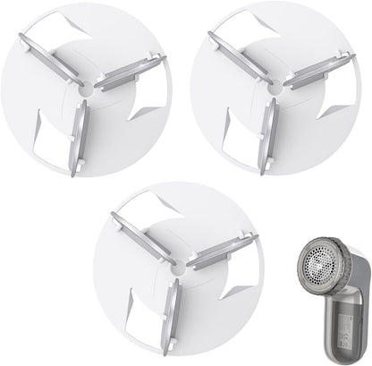 (ONLY for 3-Leaf) Compatible with Beautural Fabric Shaver Replacement Blades,Sweater Defuzzer Refills Fit for Beautural Fabric Shaver and Lint Remover Replacement Blades,3Pcs