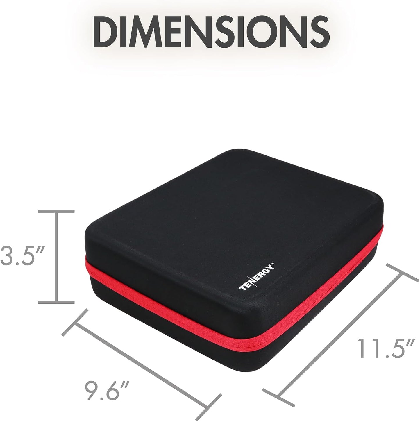 Tenergy Battery Organizer Storage Case with Battery Tester, Holds 60 Batteries AA AAA C D 9V (Batteries not Included)