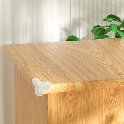 4Pcs Clear Corner Guards Proofing Furniture Edge Protectors for Tables Desks Transparent Safety Bumpers to Prevent Injuries Invisible Cushioning for