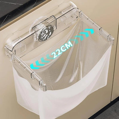 Temvue Kitchen Trash Bag Holder,Suction Cup Plastic Bag Holder,Grocery Bag Holder
