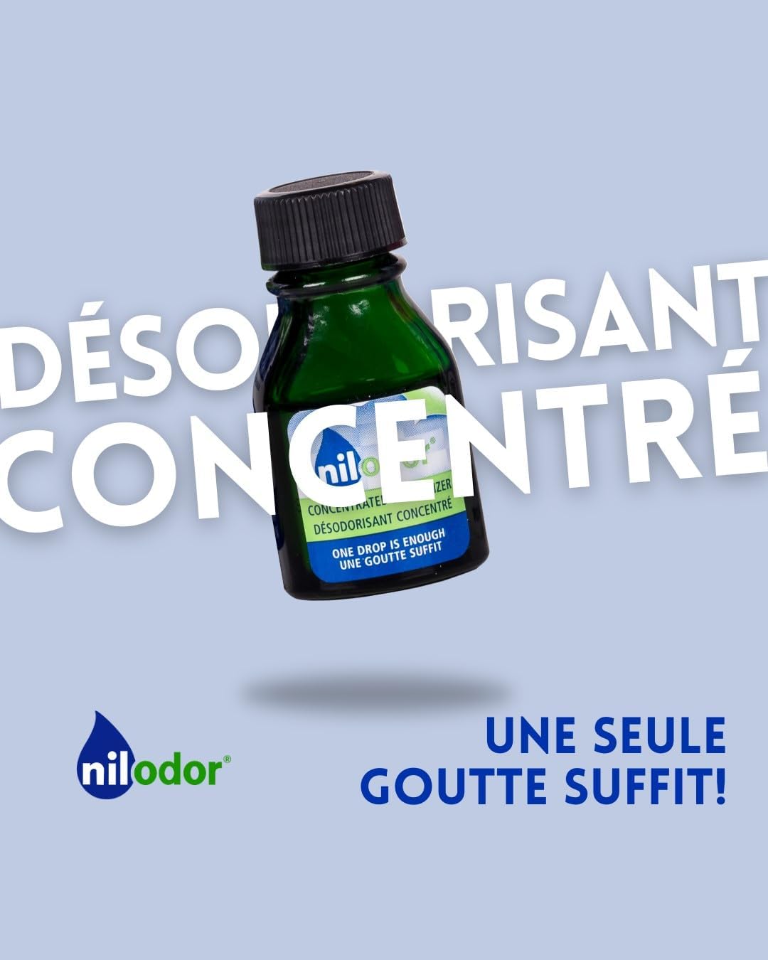 Nilodor - Air Freshener and Odor Neutralizer - Eliminates Odors from Pets, Smoke, Garbage, Kitchen and Sportwear (Original, Drops)