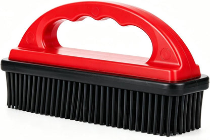 Rubber Brush - Effortless Pet Hair & Lint Removal for Couches & Clothes