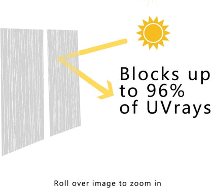 Finnez Frosted Window Film Non-Adhesive, Frosting Privacy Film for Glass Windows, Self Static-Cling Decorative Window Cling for Home Office UV Protection Cross Pattern 17.5 x 78.7 inches