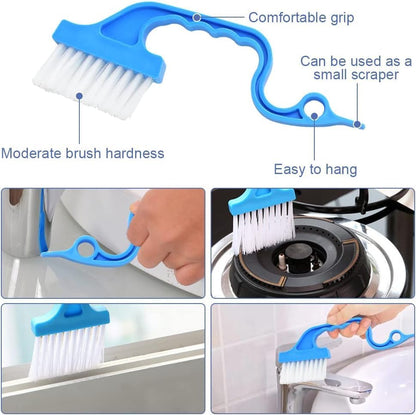 18Pcs Crevice Gap Cleaning Brush,Door Window Track Groove Corner Crevice Cleaning Brushes for Cleaning Window Grooves, Bathroom, Toilet Corner, Kitchen, Faucet, Sink
