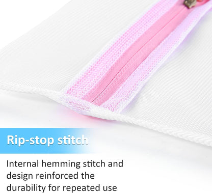 GOGOODA Mesh Laundry Bags for Delicates Durable Protective Wash Bags | Travel Storage Bags for Intimates Lingerie, 3PCS（3XXL）