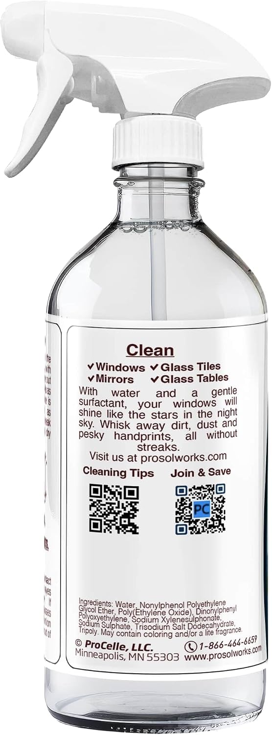 Degreaser Cleaner Heavy Duty Cleaning Spray 16 oz - Kitchen Cleaner for Stubborn Splatters, Stove Top, Grill, Drip Pans, & Oven Cleaner - Safe on All Surfaces - Fresh Scent