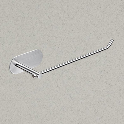 Homoyoyo Self-Adhesive Towel Rack 304 Stainless Steel Heavy-Duty Towel Bar for Kitchen Tools and Cleaning Rags, Silver Wall-Mounted Dish Cloth Holder