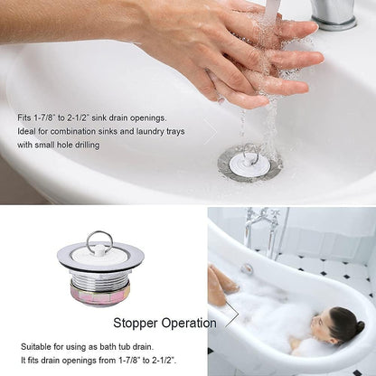 Junior Duo Bar/Pre Sink Stainless Steel Strainer Assembly W/Basket Strainer