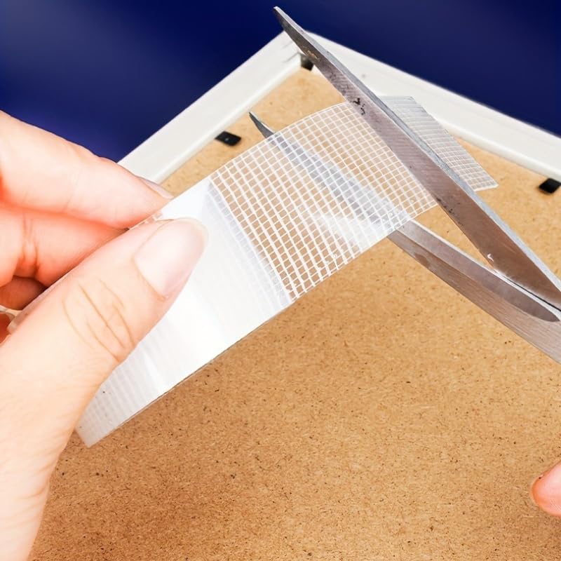 5M Nano Double Sided Tape, Heavy Duty Transparent PET Adhesive, Reusable No Residue Mounting Tape, Strong Grip Adhesive for Home, Office & Car Use (Transparent Tape)