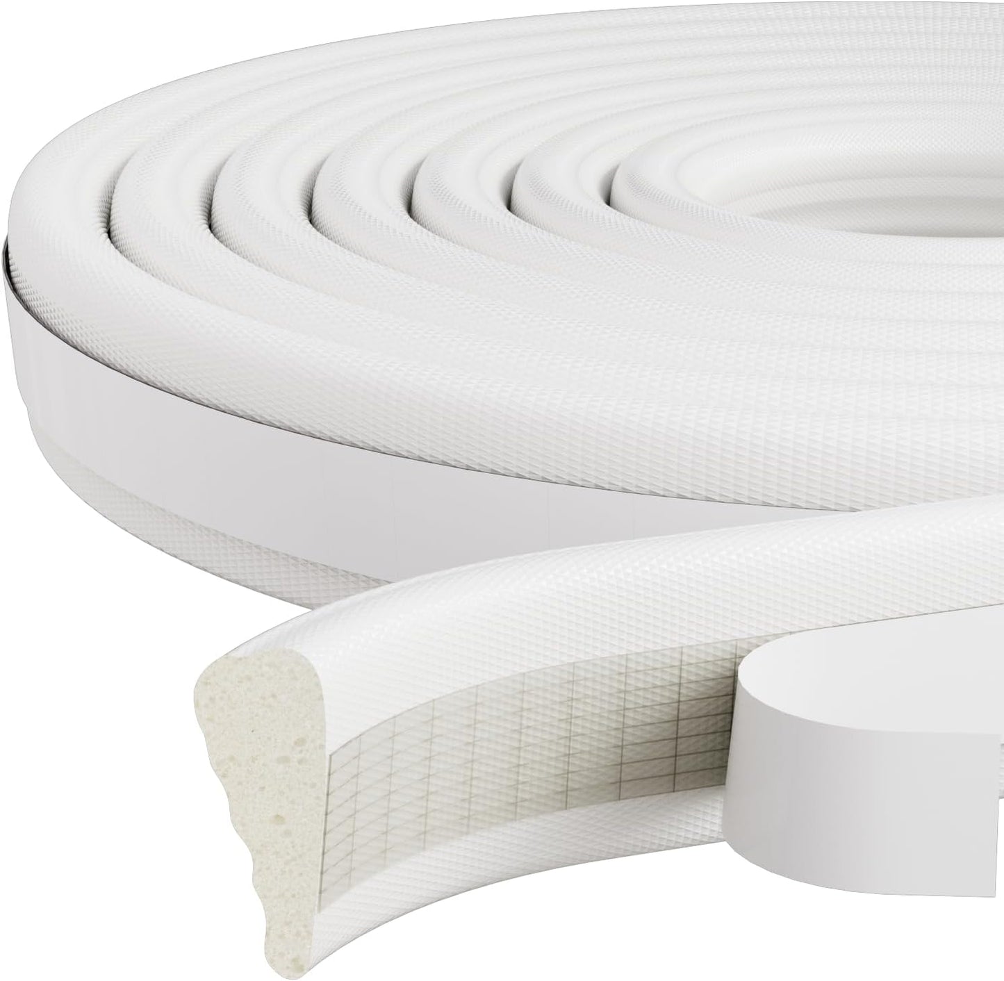 16.4 Ft Weather Stripping Door Seal Strip,Self-Adhesive Foam Weather Strip for Window Door Insulation,Soundproofing Weatherstripping for Windows Gap Filler,Wedge Window Sealer Tape for Winter,Black