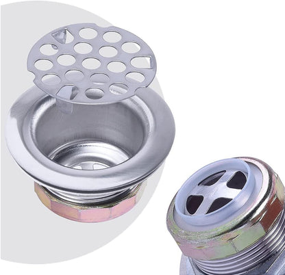 Junior Duo Bar/Pre Sink Stainless Steel Strainer Assembly W/Basket Strainer