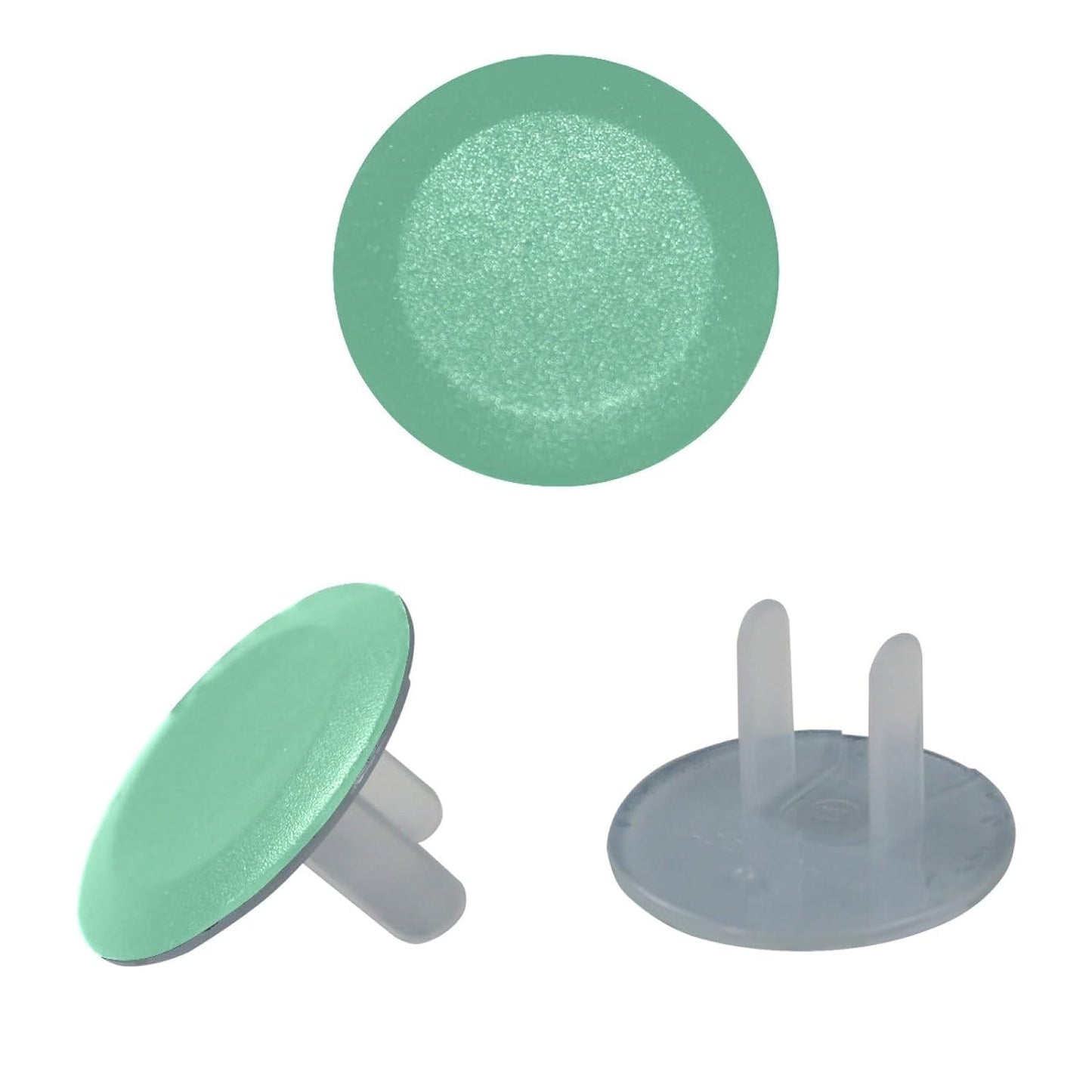 Pure Blue Color Outlet Covers Baby Proofing - Plug Covers for Electrical Outlets, Child Proof Socket Covers, Baby Safety Products for Home, Office