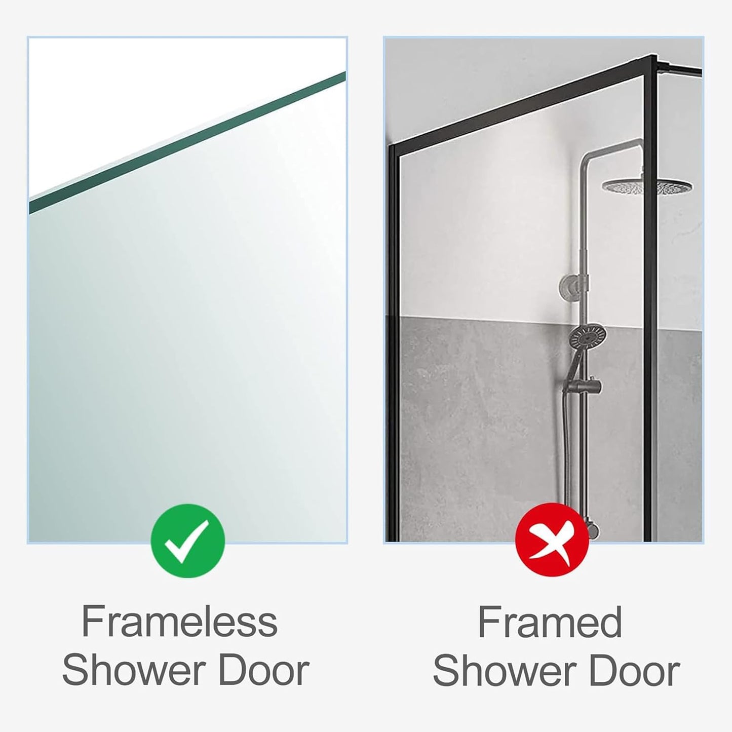 Taozun Shower Door Hooks, Gold Towel Hooks for Bathroom Frameless Glass Door, Shower Squeegee Hooks, 2-Pack, Stainless Steel