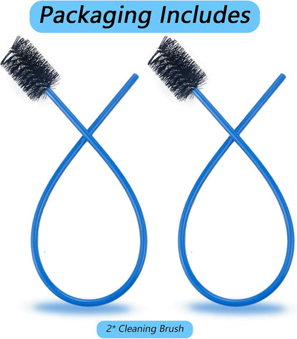 2 PCS Condensate Trap Flexible Drain Brush, 48 Inch Drain Line Cleaning Brush, Condensate Traps Clean for Condensate P-Trap and HVAC Systems