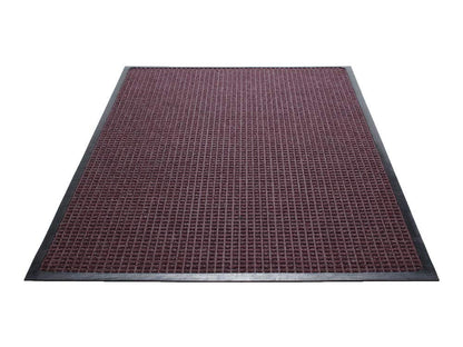 Guardian WaterGuard Indoor/Outdoor Wiper Scraper Floor Mat, Rubber/Nylon, 3'x4', Grey