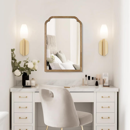 WallBeyond Full Length Mirror Wall Mounted 65"x22", Rustic Wooden Frame Floor Mirror, Large Full Body Mirror for Bedroom, Leaning or Hanging Against Wall, Natural