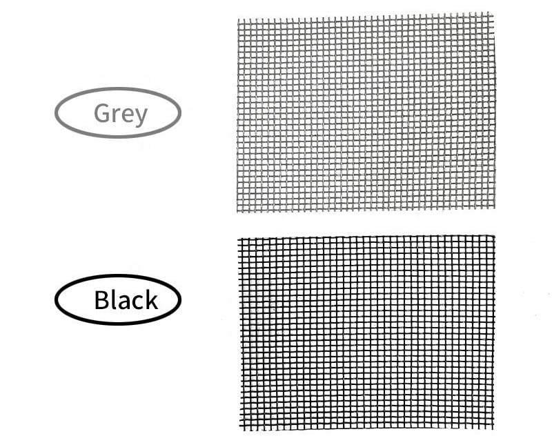 Window Screen Repair Tape Kit - Strong Adhesive & Waterproof Tape, Repair for Window Screen and Screen Door Tears Holes, Screen Patch (Black)