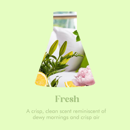 Reed Diffuser Set for Home, Citrus Scented Diffuser with 6 Diffuser Sticks, Home Fragrance Scent Essential Oil Stick Diffuser for Christmas Shelf Decor,3.4 oz