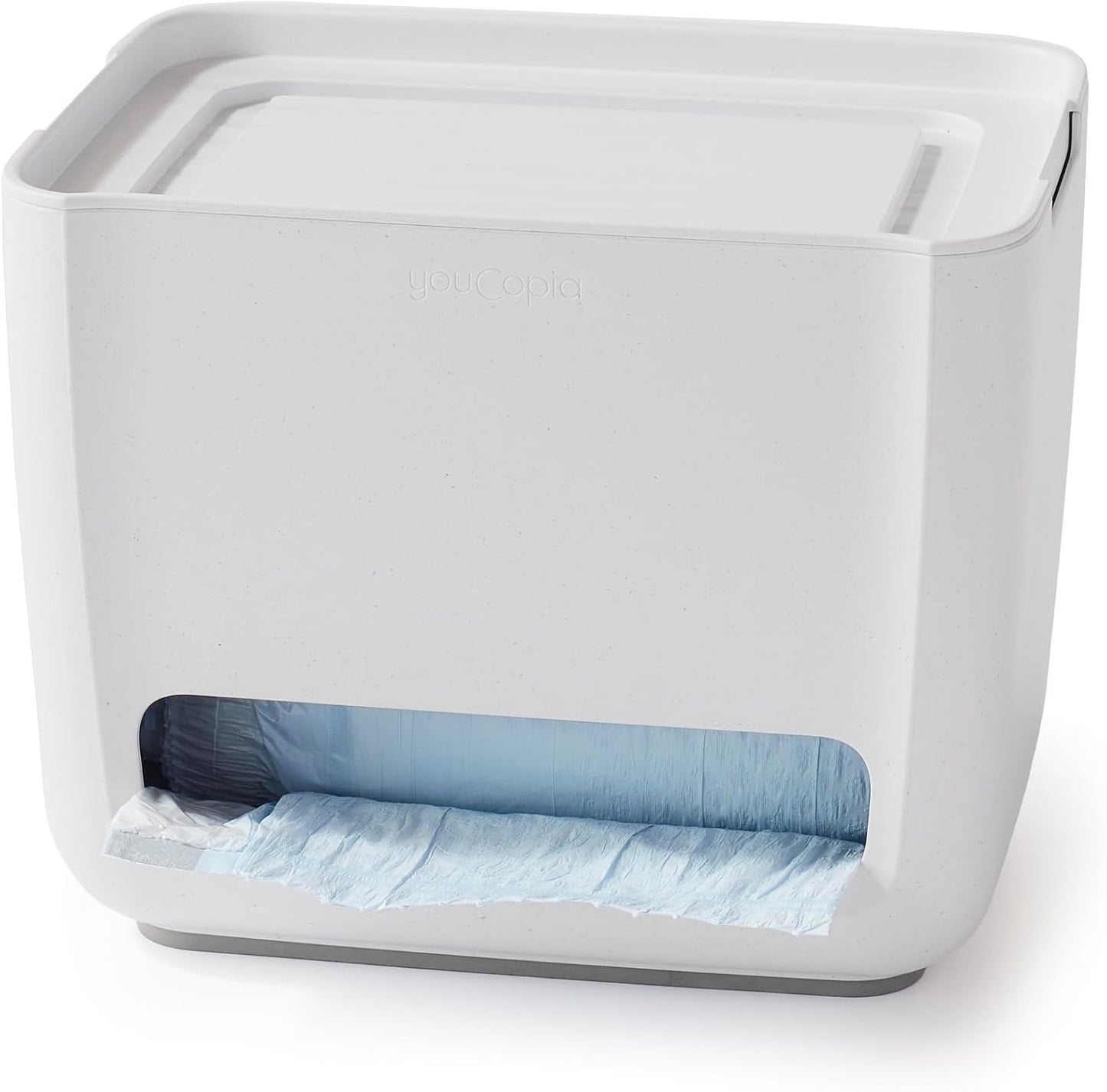 YouCopia SinkSuite Trash Bag Dispenser, Garbage Bag Holder, Top Lid Storage