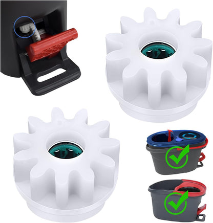 3 Pcs Easy Mop Pedal Broom Spin Replacement One Way Clutch Bearing Bucket Gear Sprockets Repair Compatiable with Oceda/Vilida and Market 90% Spin Mop System, Mop Gears (3 Pcs Bearing Bucket Gears)
