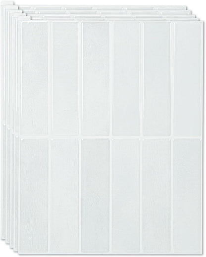 Art3d 11.4 x 9 Inch Heavy-Duty Peel and Stick Backsplash for Home Décor, 10-Pack PVC Wall Tiles for Kitchen Countertop, Green