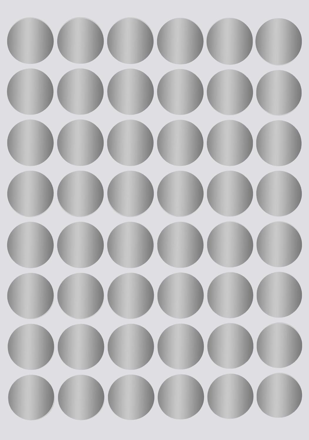 Royal Green Dot Sticker 11/16" Inch (17mm) Colored Labels in Purple - 2400 Pack - Colors A