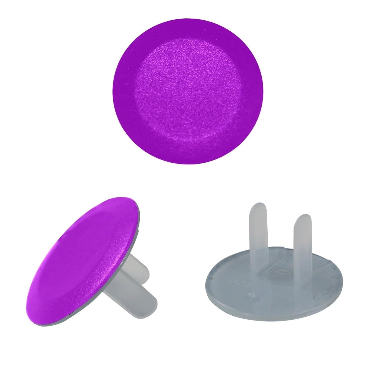 Pure Blue Color Outlet Covers Baby Proofing - Plug Covers for Electrical Outlets, Child Proof Socket Covers, Baby Safety Products for Home, Office