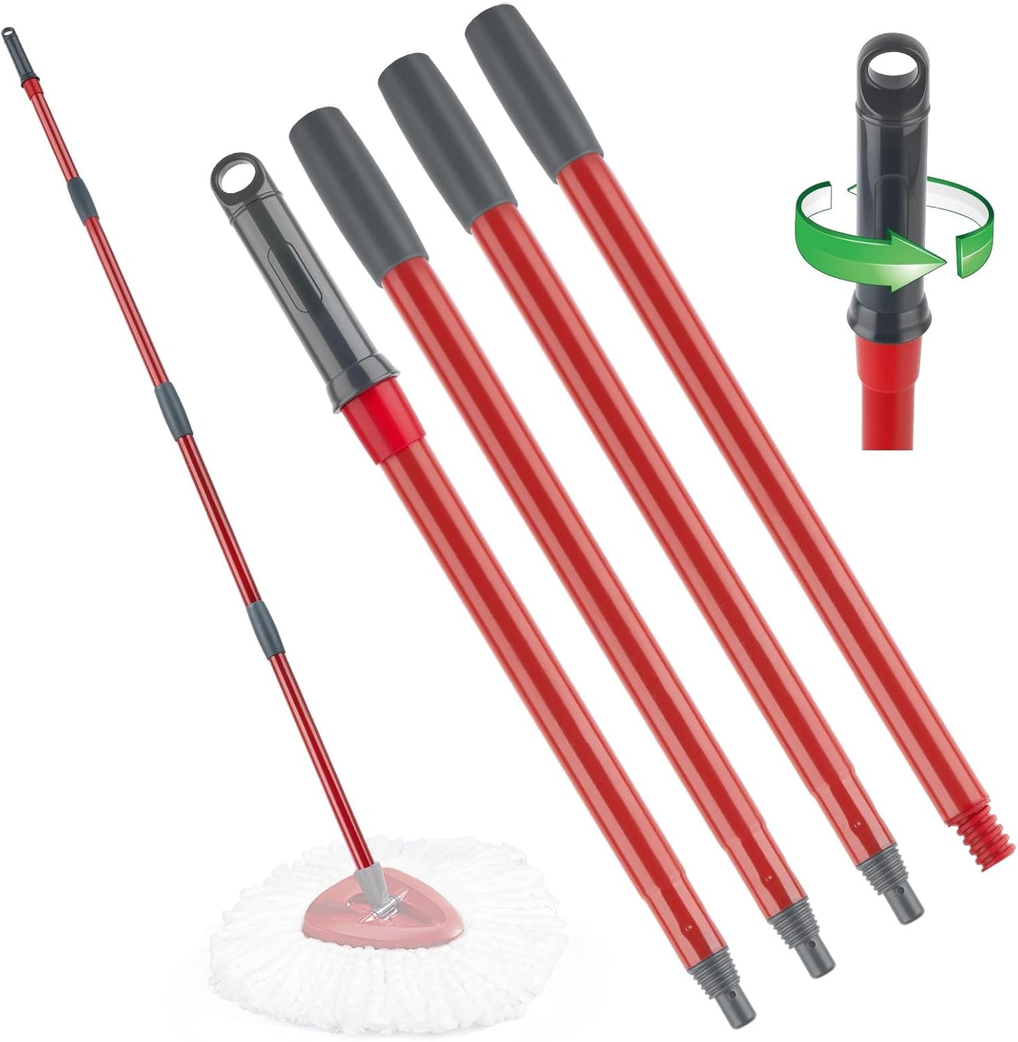 Pedal Bearing Replacement Compatible with O Cedar Mop Bucket, One Way Clutch Gear Sprockets Repair Spin Mop and Bucket, 2 Packs