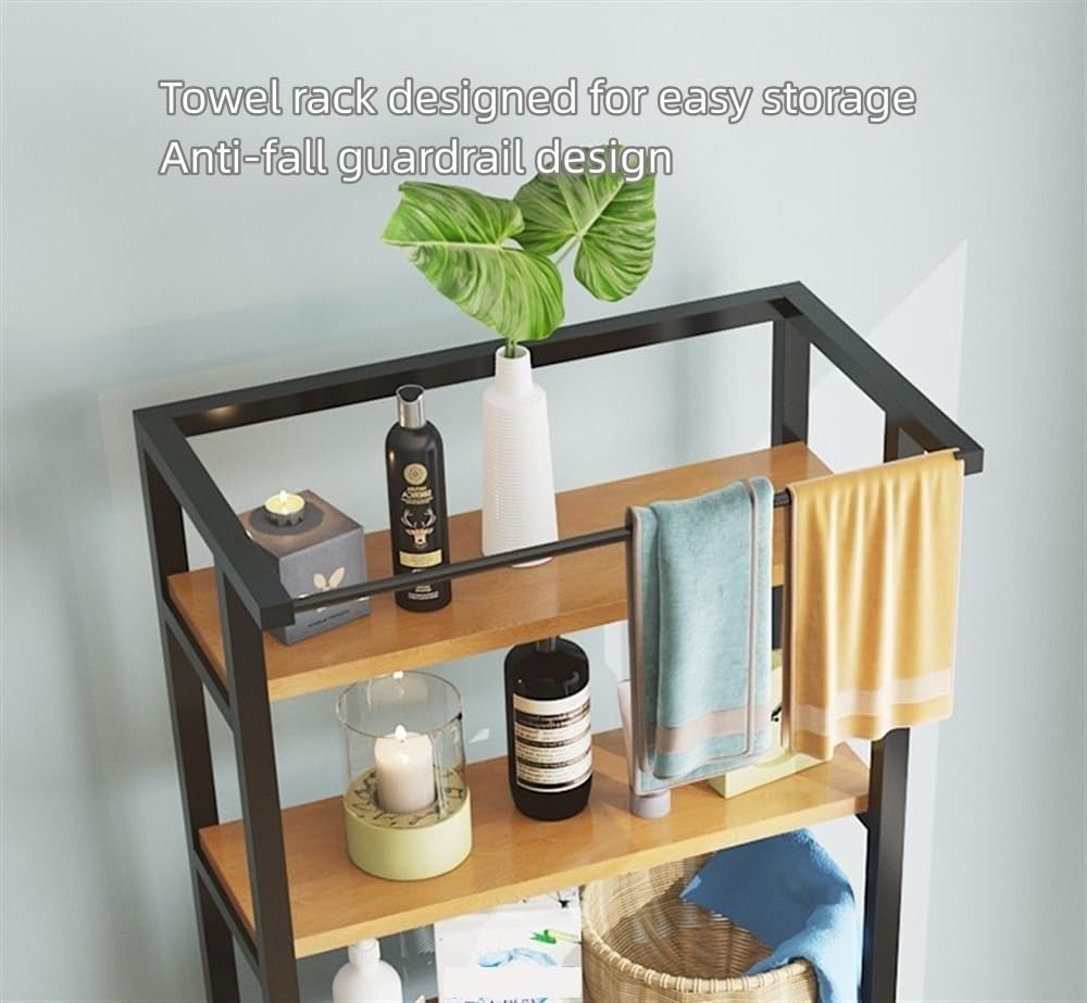 Shelves, Bathroom Tiers, Floor Storage, Gap Storage, Washing Machine Rack, 3-Tier Laundry Room Shelf Over The Washing Machin, Storage Rack(White)