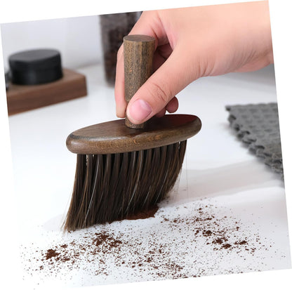 Portable Desktop Cleaning Brush with Soft Bristles for Keyboard Window Track and Narrow Crevice Cleaning Compact Dust Removal Tool for Household and Car Interior