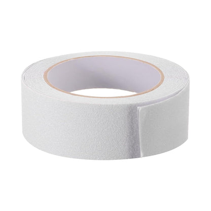 HARFINGTON Anti Slip Traction Tape 2" x 16.4ft Waterproof Non-Slip Grip Tape High Friction Weather Resistant Non Skid Stair Treads Tape for Indoor Outdoor Stair Steps, White