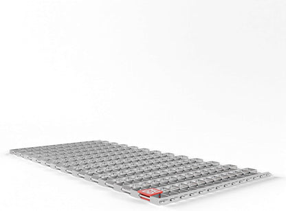 Mudd Heavy-Duty Metal Mesh Doormat – 30in x 17in, 2mm Thick Steel – Durable, All-Weather Dirt & Mud Scraper for Entryways, Patios & Workspaces