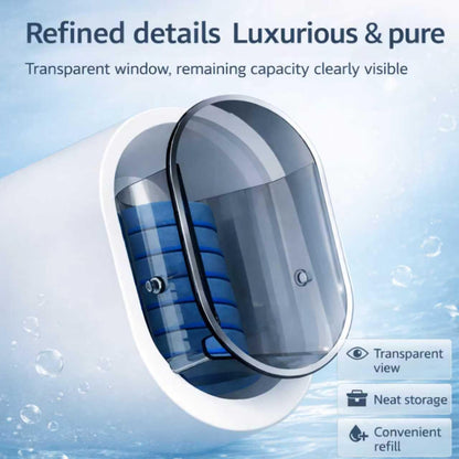 Disposable Toilet Cleaning System with 40 Refills, Toilet Wand Kit with Holder, Wall Mounted Toilet Brush Set for Deep Cleaning Bathroom Bowl, Hygienic Toilet Bowl Cleaner Kit (1PCS40)