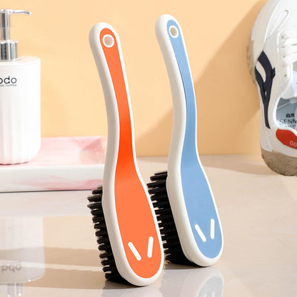 2 Pack Soft Bristle Cleaning Brush & 2 Pack Stain Remover Brush Laundry Brush Scrub Brush Household Cleaning Brushes for Fabric,Carpet, Clothes, Shoes